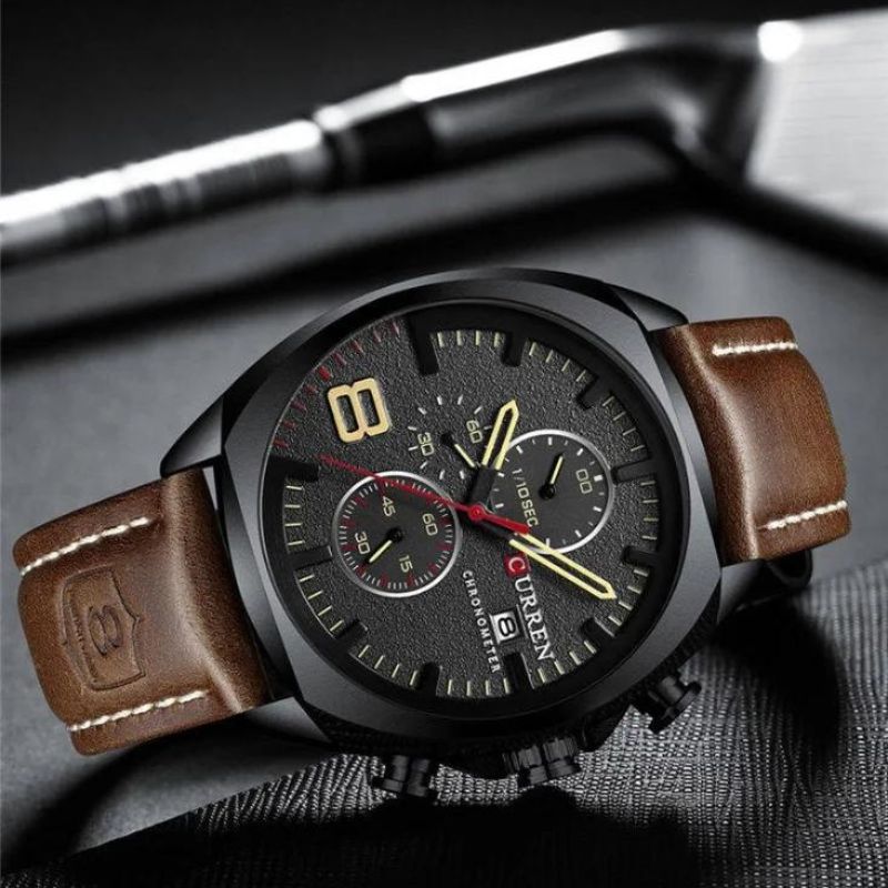 Montre militaire étanche à chronographe de sport