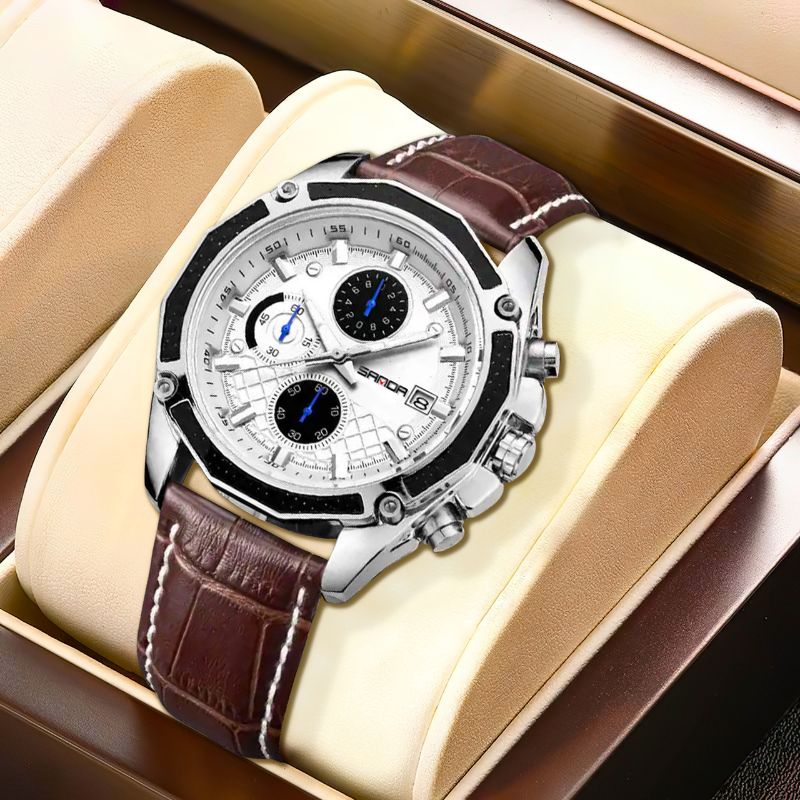 Montre chronographe à quartz Racing