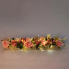 PrettyPetals Vase à fleurs longues en acrylique transparent