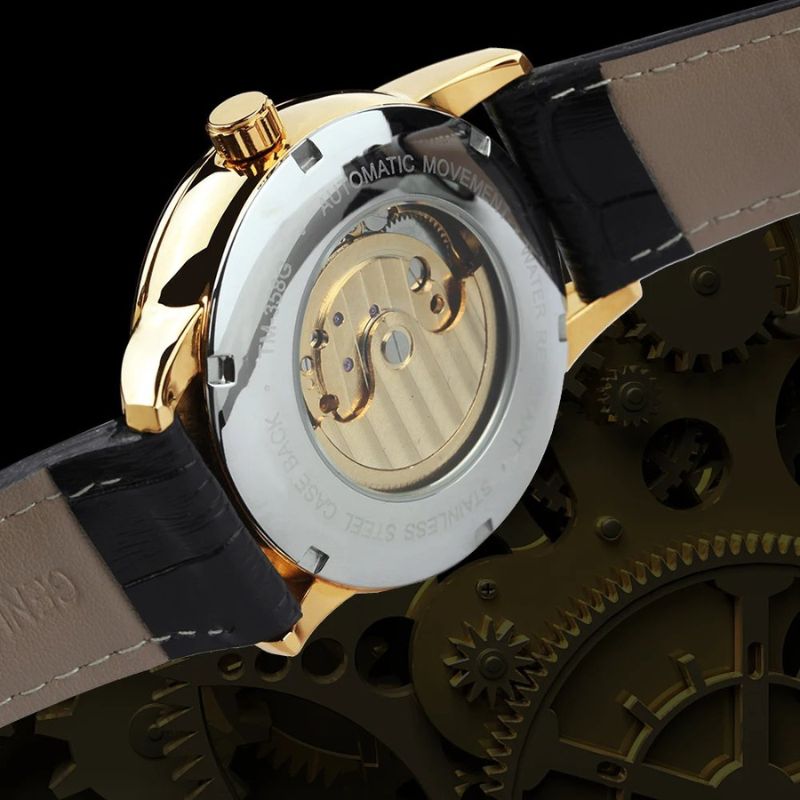 Montre automatique Moon Phase Skeleton