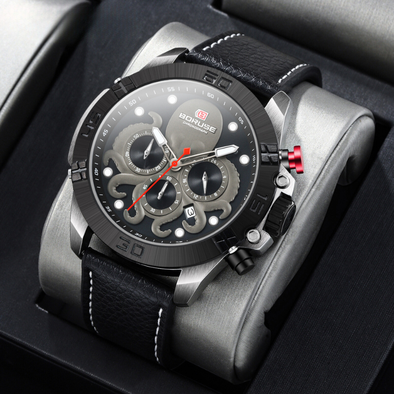Montre sport à quartz pour hommes