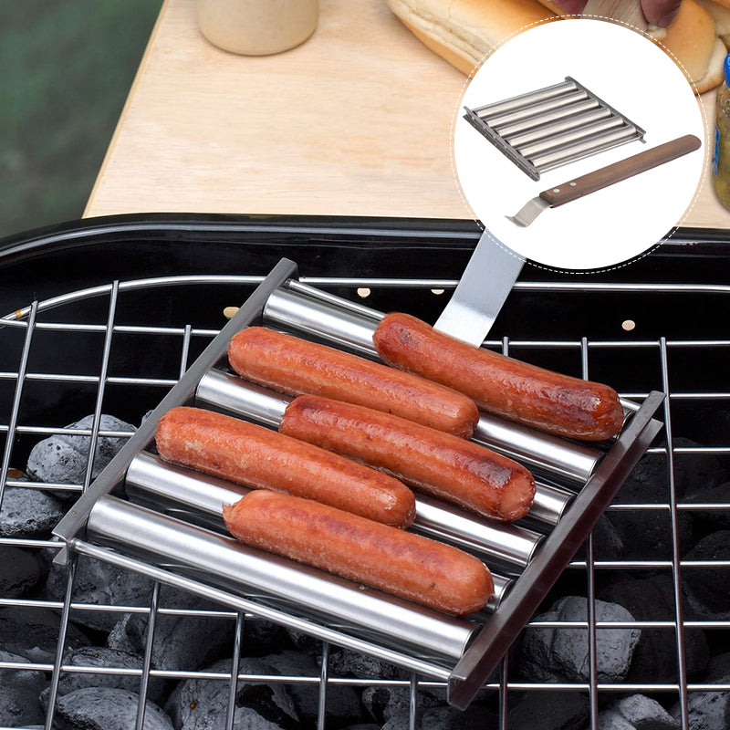 Simaka Saucisse parfaitement cuite sur le gril