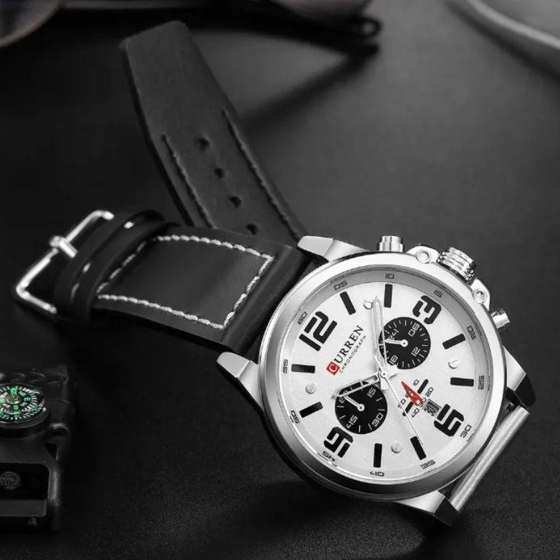 Montre à quartz mode et décontractée