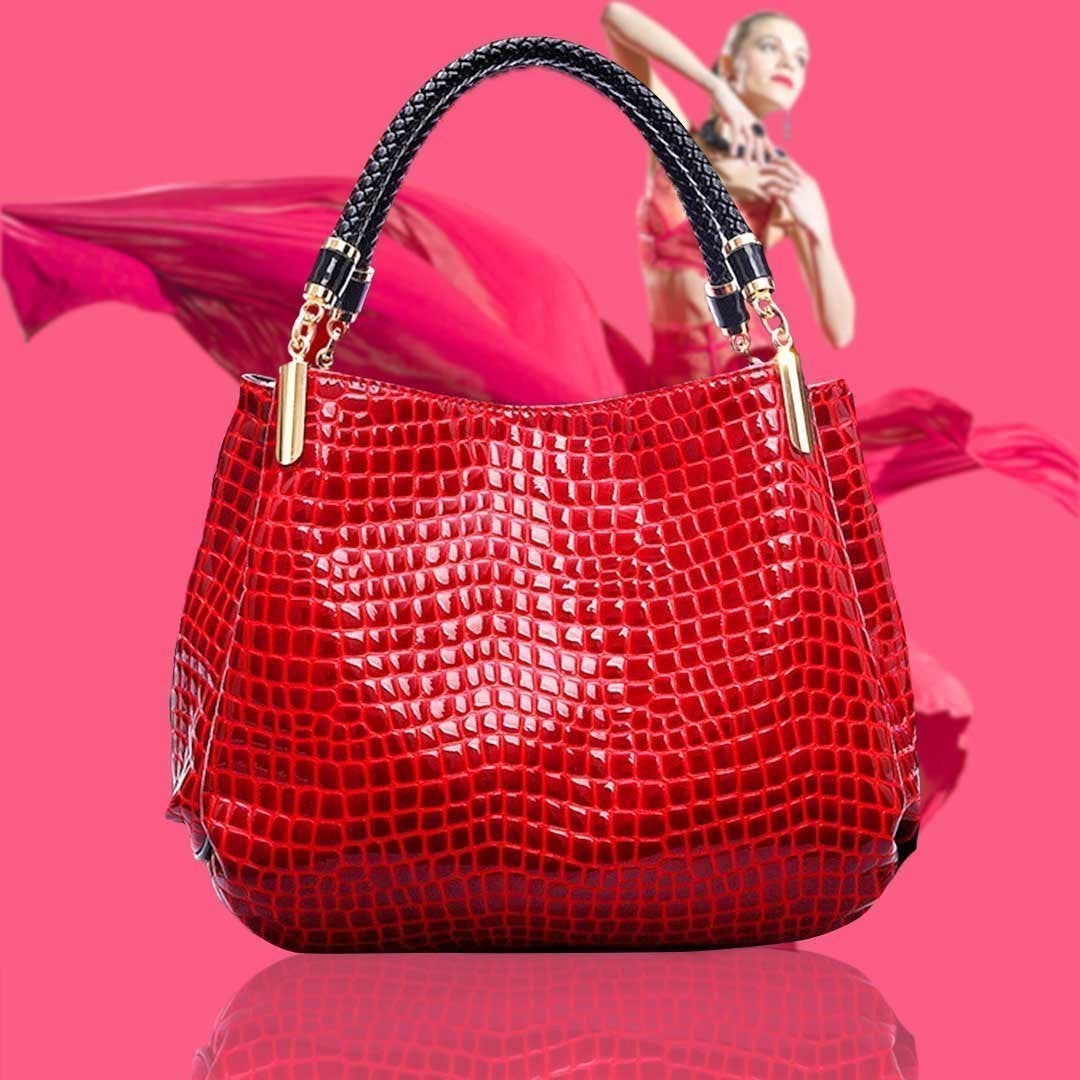 Sac en cuir de crocodile