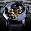 Montre mécanique de luxe à tourbillon automatique