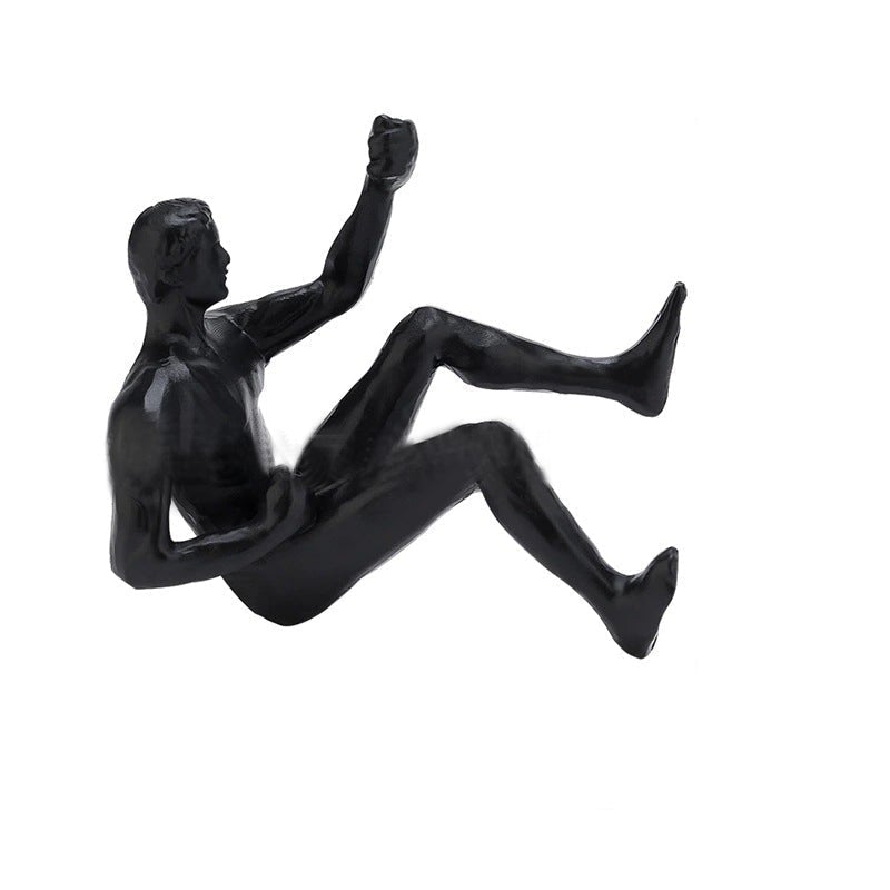 Statues de murs d'escalade