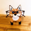 Porte-lunettes Minimals fait main avec motif d'animaux mignons