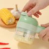 Hachoir électrique manuel 4 en 1 pour légumes