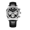 Montre à quartz en cuir pour hommes d'affaires, sportifs et décontractés