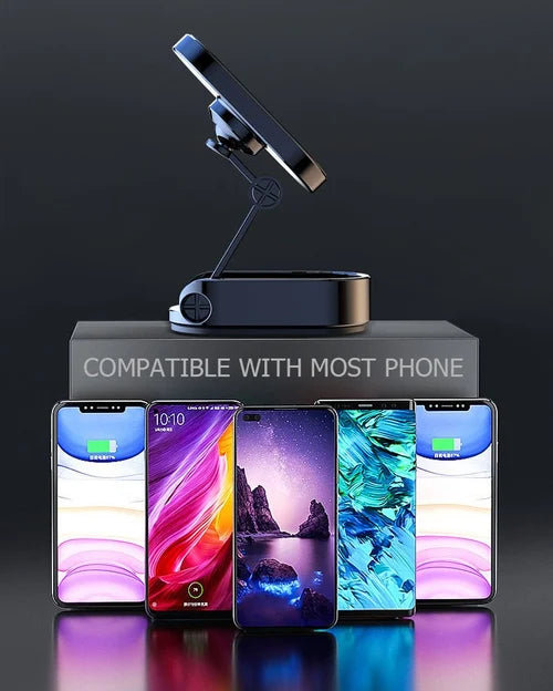 FlexiPhone Support magnétique pliable pour téléphone de voiture