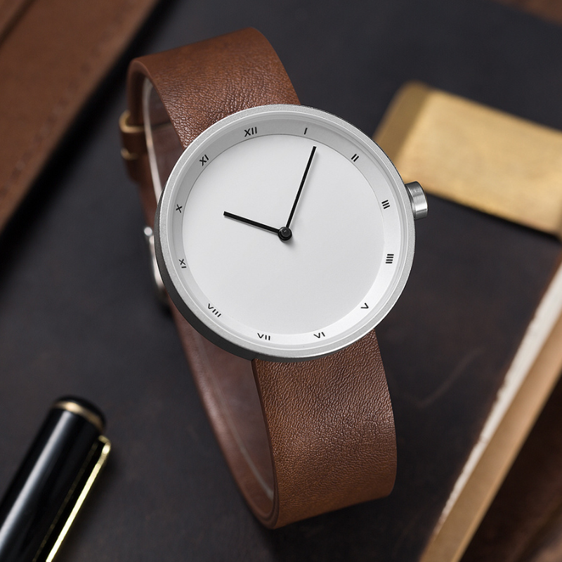 Montre-bracelet à quartz de style minimaliste