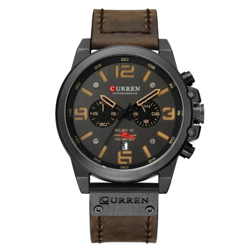 Montre à quartz mode et décontractée