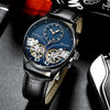 Montre mécanique lumineuse à double tourbillon