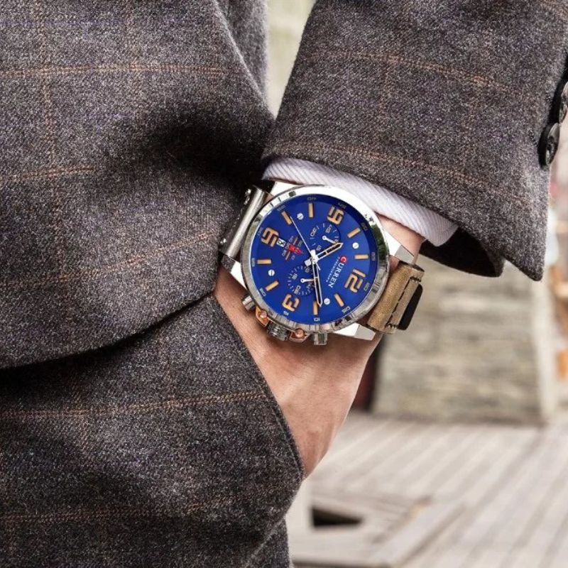 Montre à quartz mode et décontractée