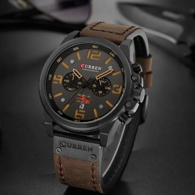 Montre à quartz mode et décontractée