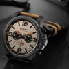 Montre à quartz mode et décontractée