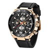 Montre chronographe sport multifonction à quartz