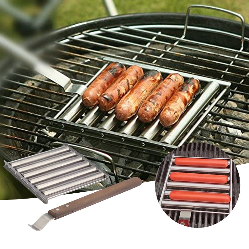 Simaka Saucisse parfaitement cuite sur le gril