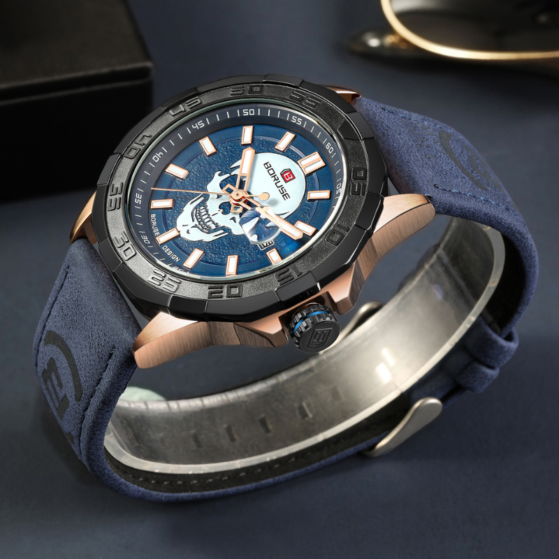 Montre multifonction étanche à la mode avec chronographe