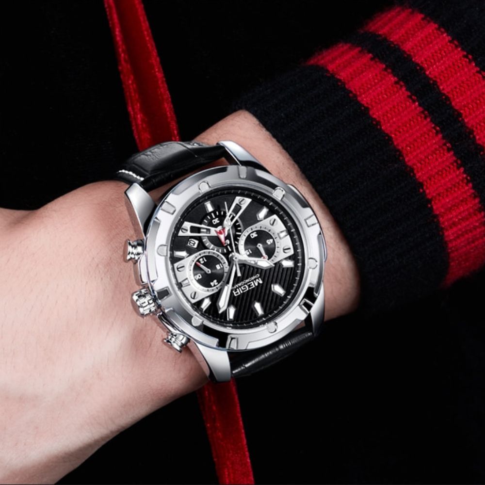 Montre militaire de luxe à chronographe pour le sport
