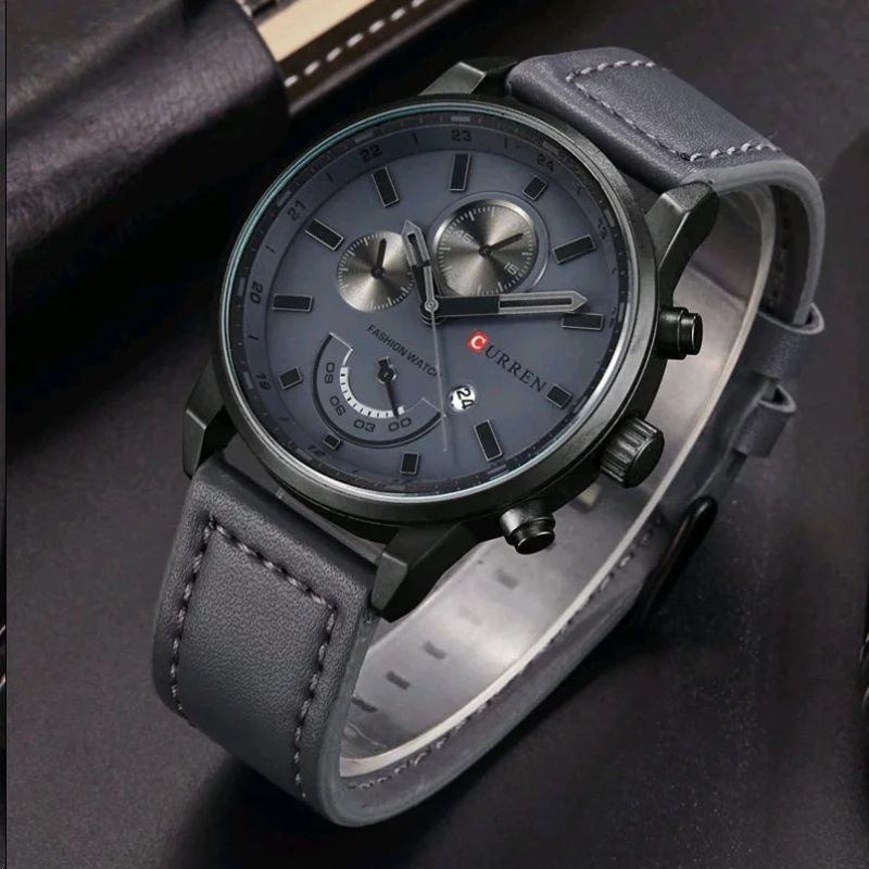 Montre à quartz sport et décontractée