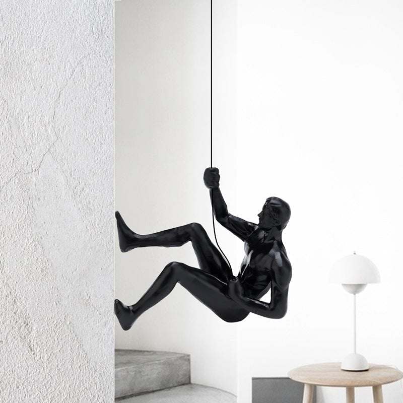 Statues de murs d'escalade