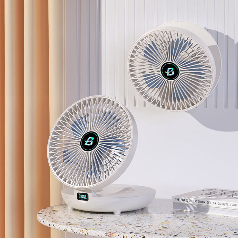 Mini ventilateur mural pliable et rechargeable
