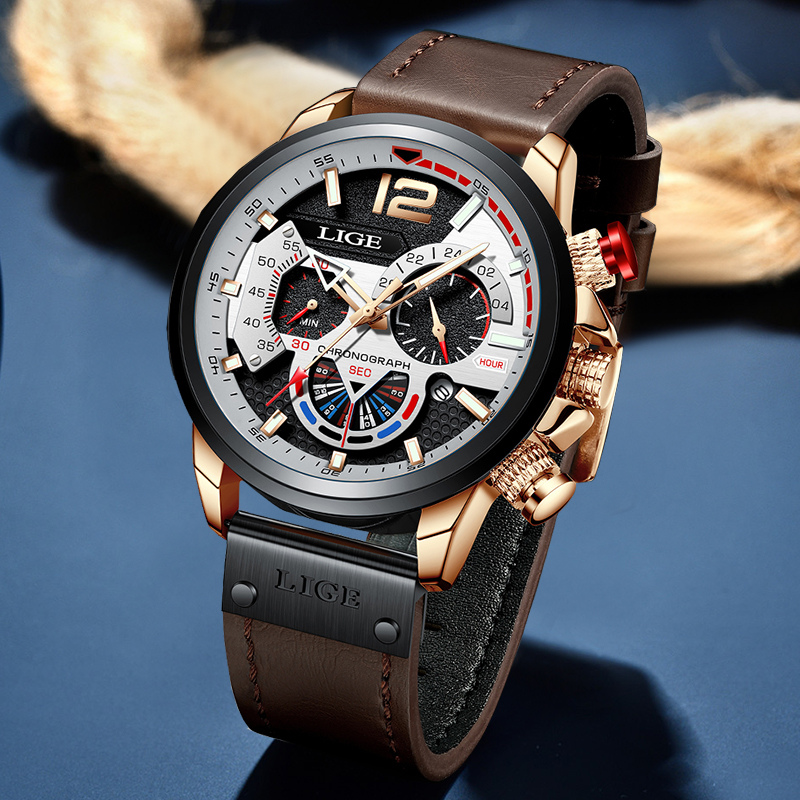 Montre militaire durable à quartz