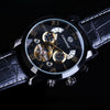 Montre mécanique de luxe à tourbillon automatique