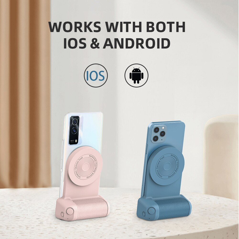 Wise Grip Poignée de caméra magnétique Attachement Bluetooth