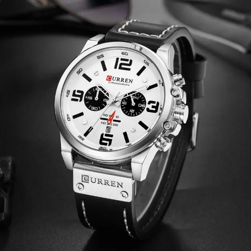Montre à quartz mode et décontractée