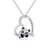 Collier Panda en argent sterling