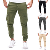 Pantalon de survêtement cargo avec cordon de serrage pour hommes