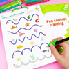 Fun Art Cahier d'exercices réutilisable pour le suivi