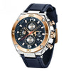 Montre chronographe sport multifonction à quartz