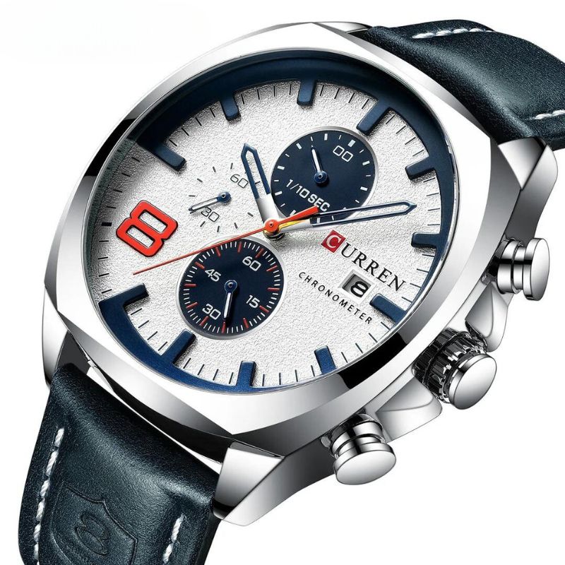 Montre militaire étanche à chronographe de sport