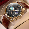 Elégante montre Moonphase