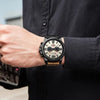Montre à quartz mode et décontractée