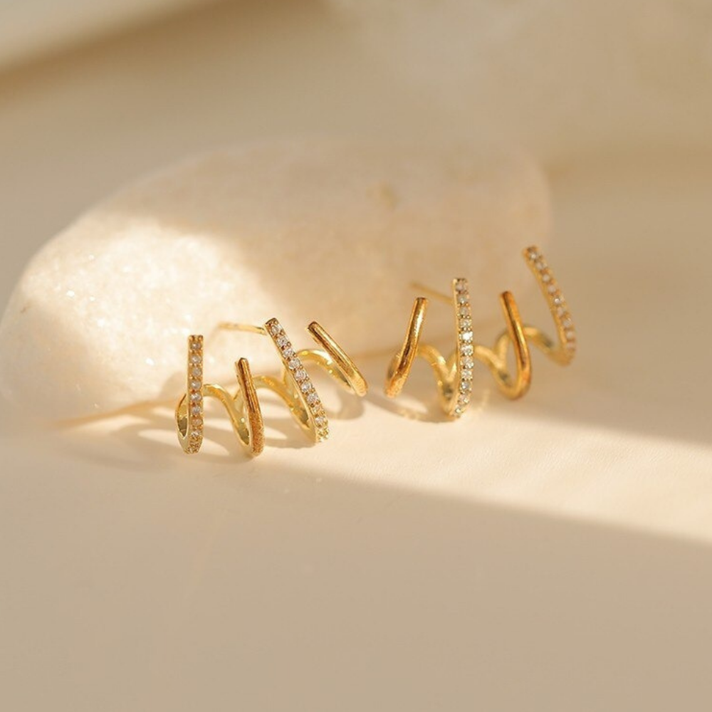 Boucles d'oreilles élégantes (1+1)