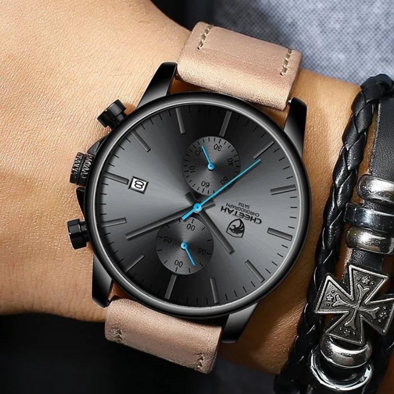 Montre sport de luxe à quartz