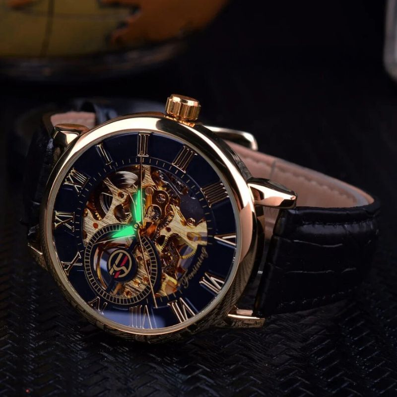 Montre mécanique de luxe