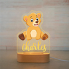 Lampe mignonne Lampe de nuit 3D personnalisée Petit animal