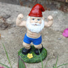Ornement vieux nain de jardin créatif