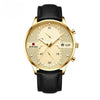 Montre de luxe à quartz, chronographe et étanche