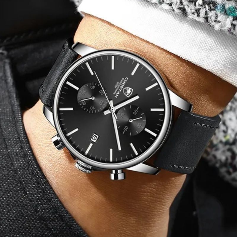 Montre sport de luxe à quartz