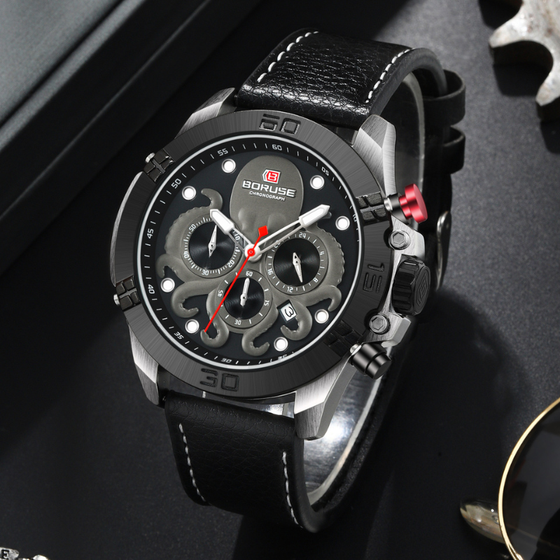 Montre sport à quartz pour hommes