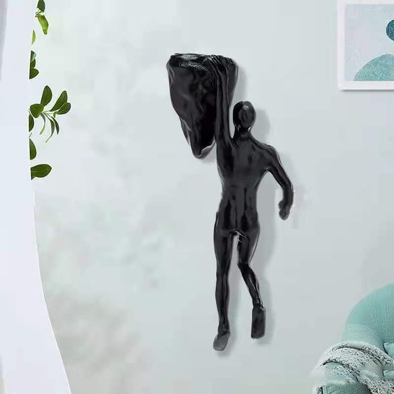 Statues de murs d'escalade