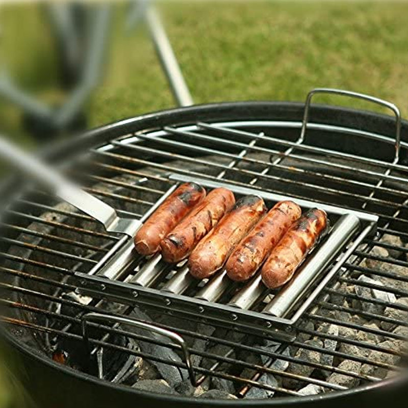 Simaka Saucisse parfaitement cuite sur le gril