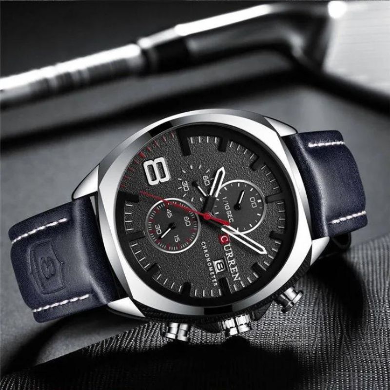 Montre militaire étanche à chronographe de sport