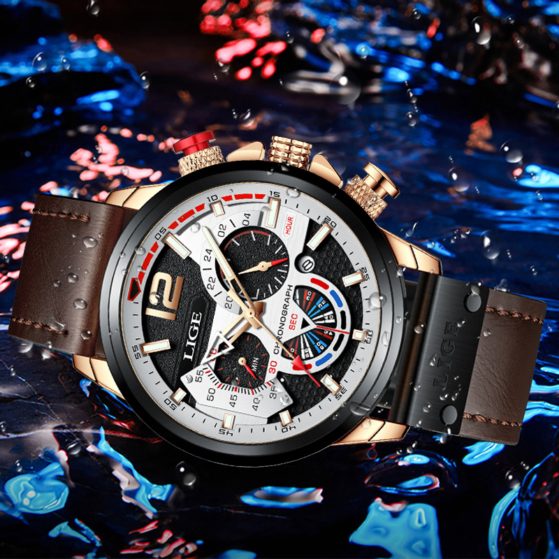 Montre militaire durable à quartz